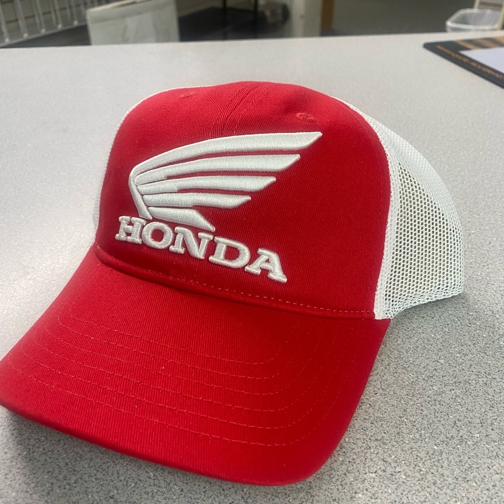 Red and White Trucker Hat